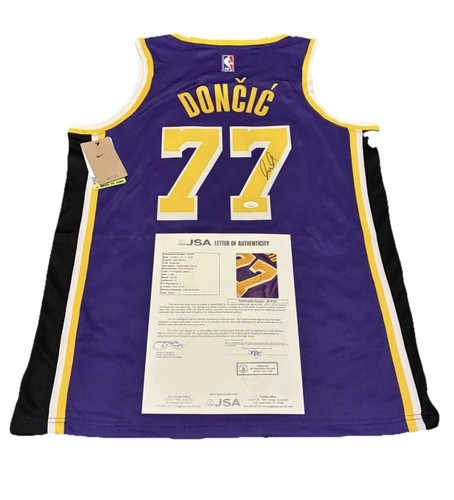 Signed luka dončić jersey - luka,