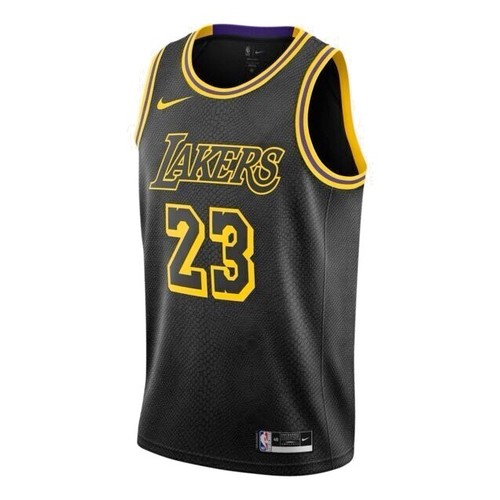 Lakers men jersey black - la, men's